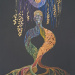 Inanna /Ištar - Královna nebes, 40×50, kombin. technika, asambláž, 2026